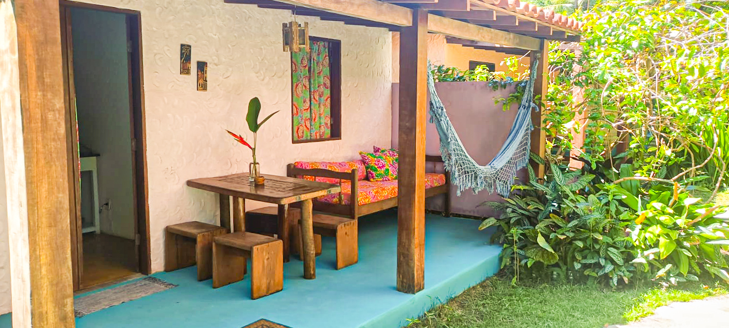 Interior do chalé